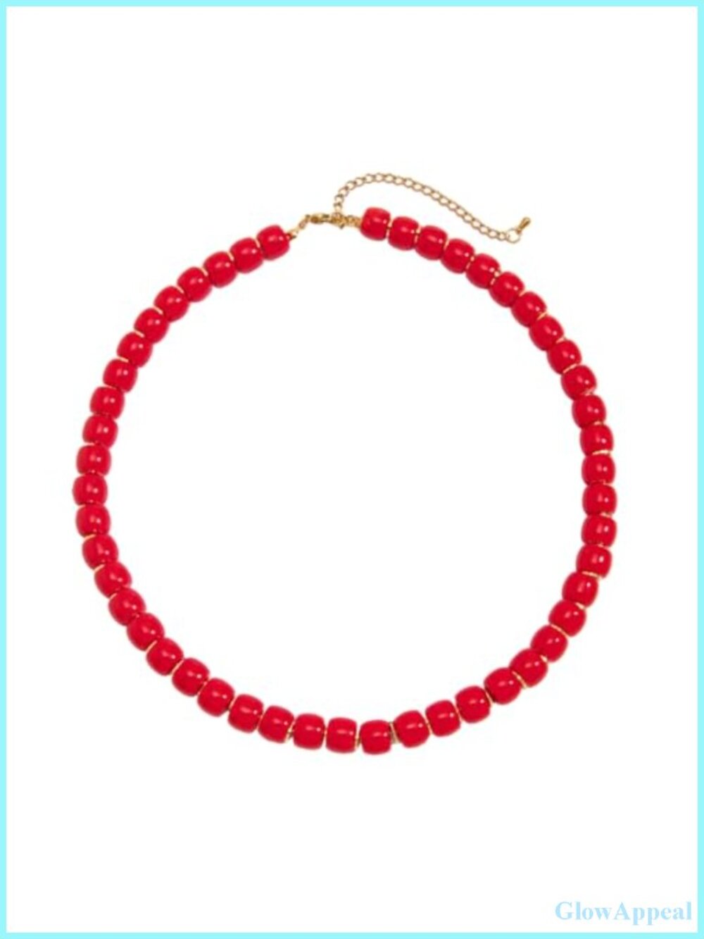 Chunky Beaded Statement Necklace Boho Y2K Summer Beach Jewelry